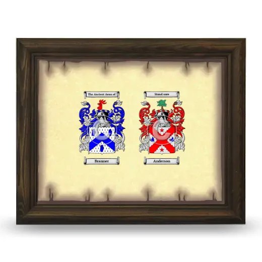 Anniversary Framed - Brown