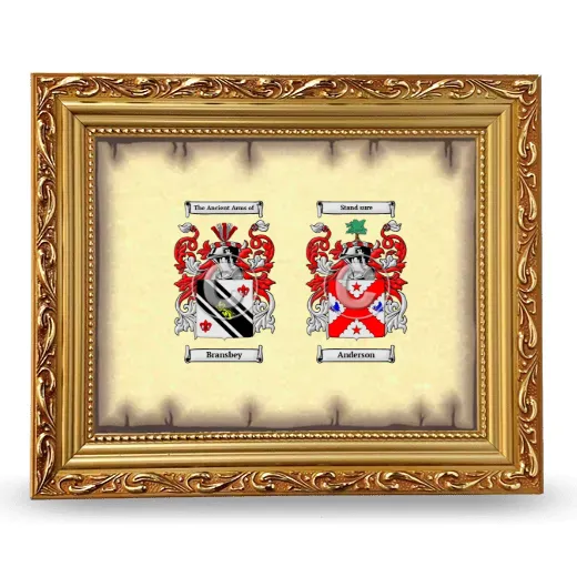 Anniversary Framed - Gold