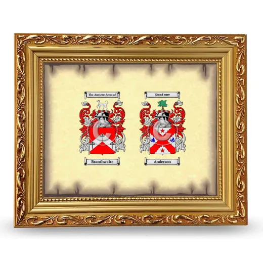 Anniversary Framed - Gold