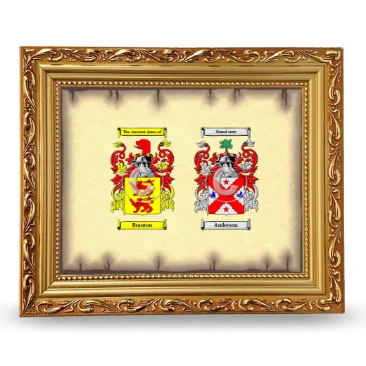 Anniversary Framed - Gold