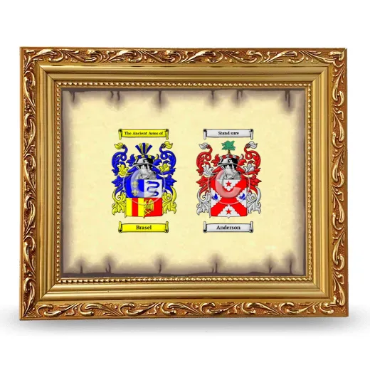 Anniversary Framed - Gold