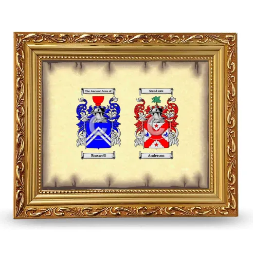 Anniversary Framed - Gold