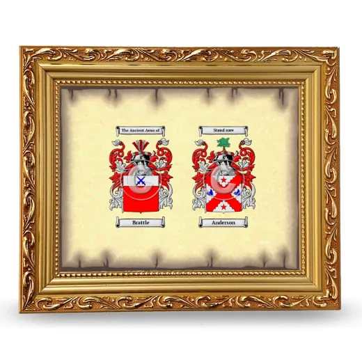 Anniversary Framed - Gold