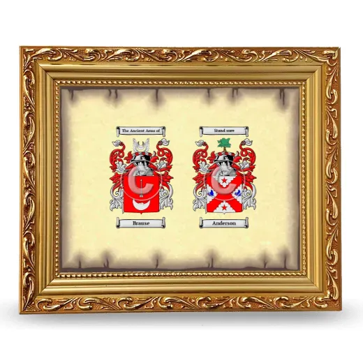 Anniversary Framed - Gold