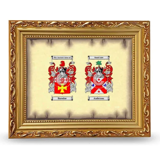 Anniversary Framed - Gold