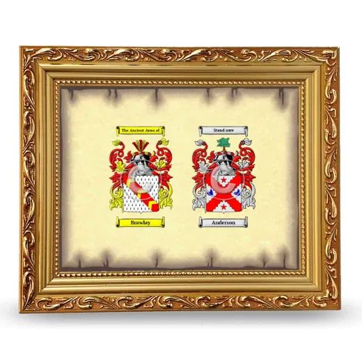 Anniversary Framed - Gold