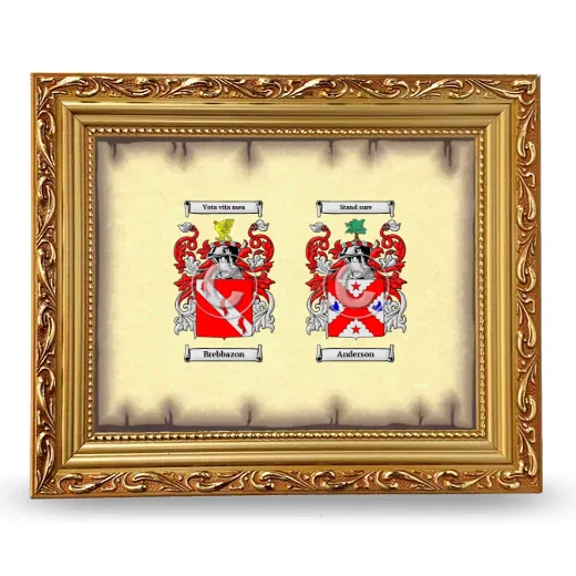 Anniversary Framed - Gold