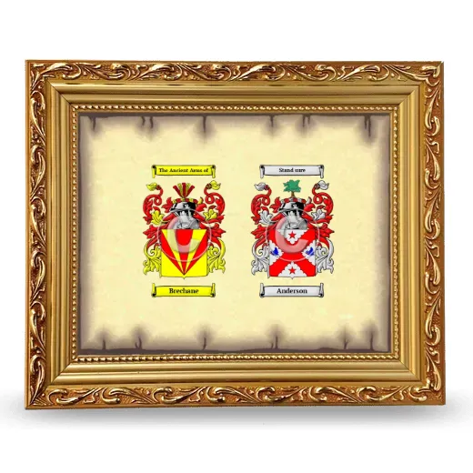 Anniversary Framed - Gold