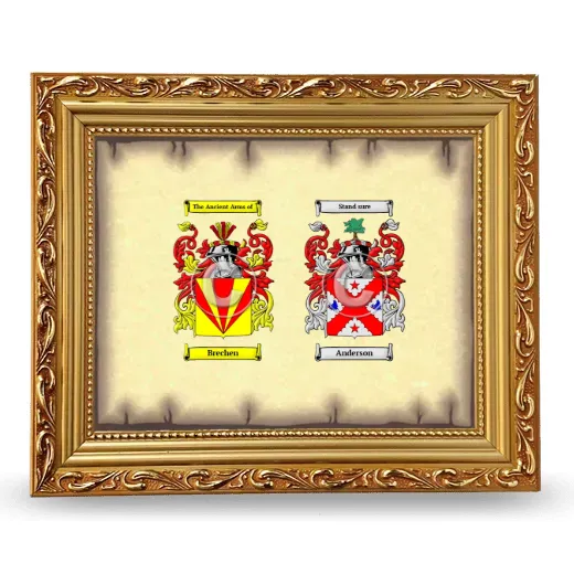 Anniversary Framed - Gold