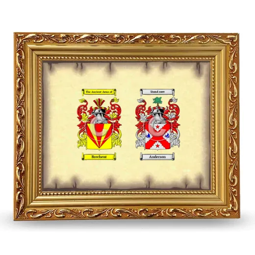 Anniversary Framed - Gold