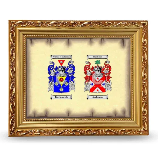 Anniversary Framed - Gold