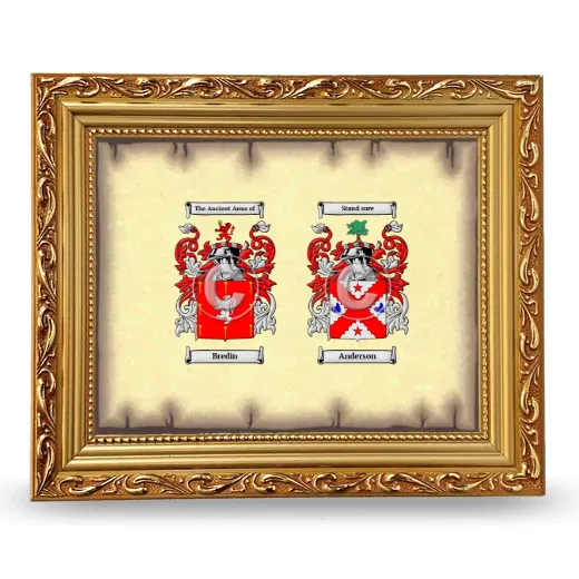 Anniversary Framed - Gold