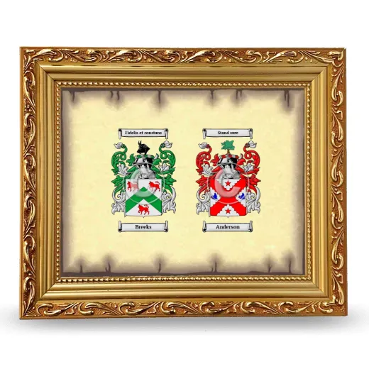 Anniversary Framed - Gold