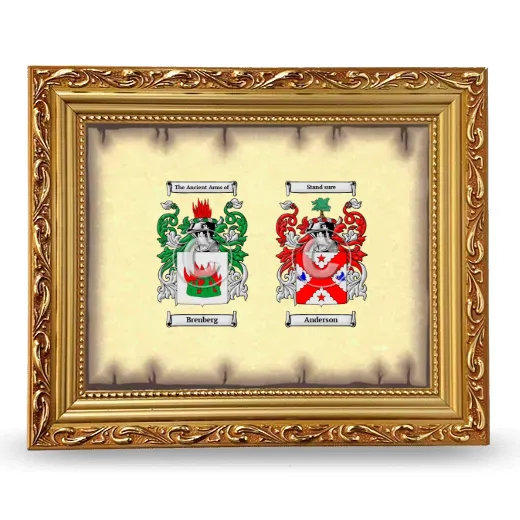 Anniversary Framed - Gold