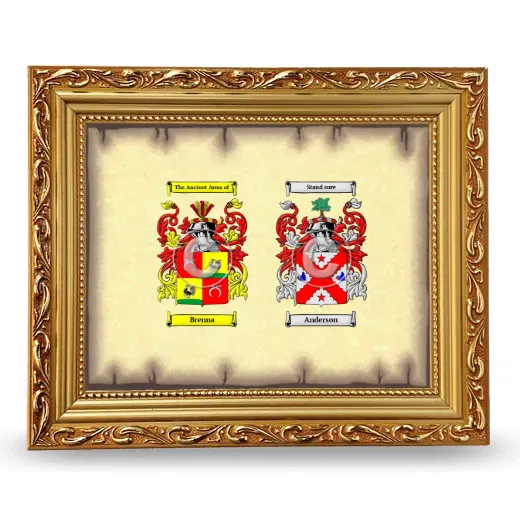 Anniversary Framed - Gold