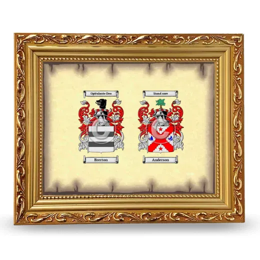 Anniversary Framed - Gold