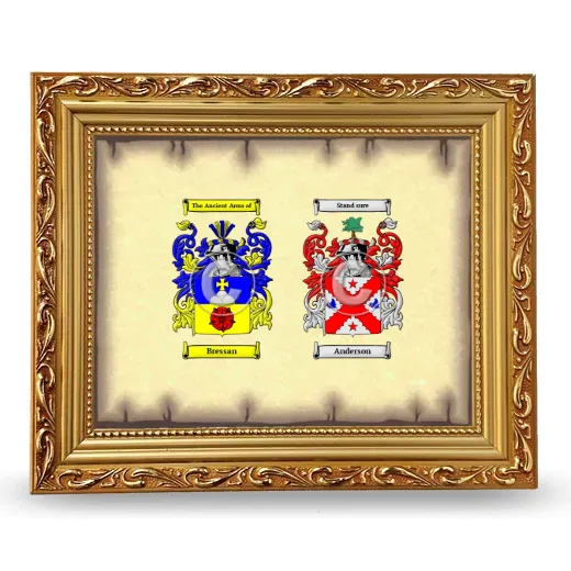 Anniversary Framed - Gold