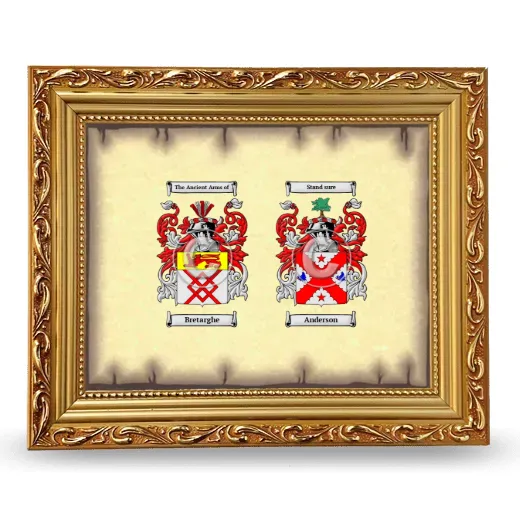 Anniversary Framed - Gold