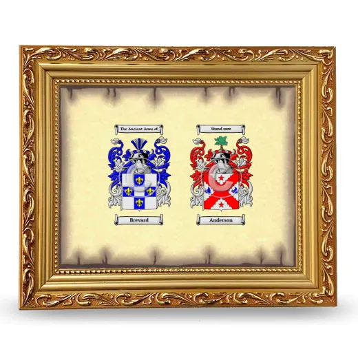 Anniversary Framed - Gold