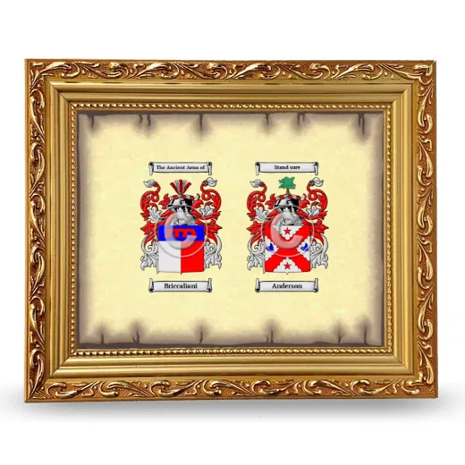 Anniversary Framed - Gold