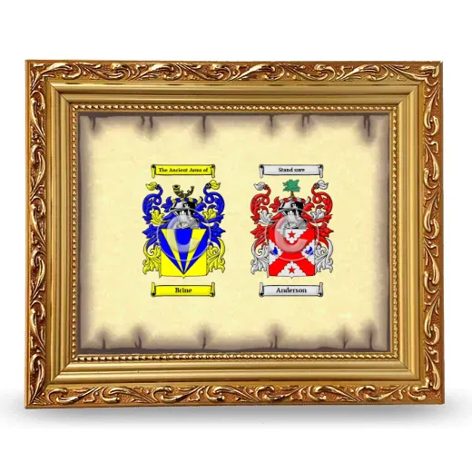 Anniversary Framed - Gold