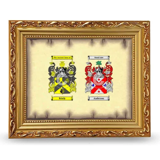 Anniversary Framed - Gold