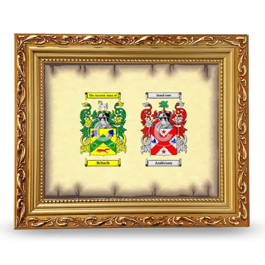 Anniversary Framed - Gold