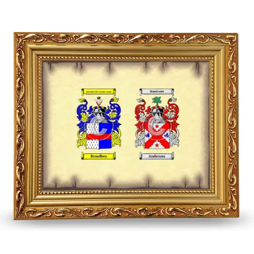 Anniversary Framed - Gold