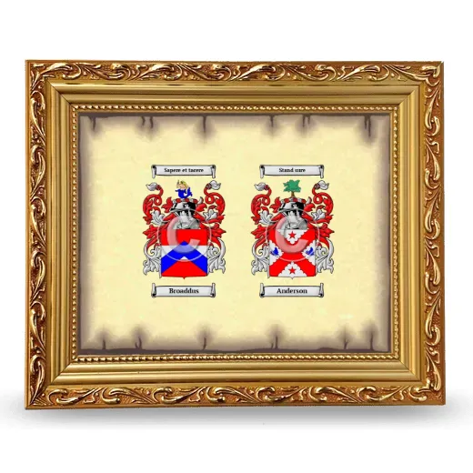 Anniversary Framed - Gold