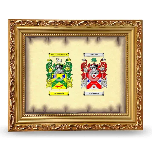 Anniversary Framed - Gold