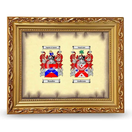 Anniversary Framed - Gold