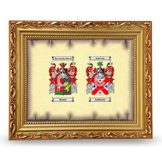 Anniversary Framed - Gold