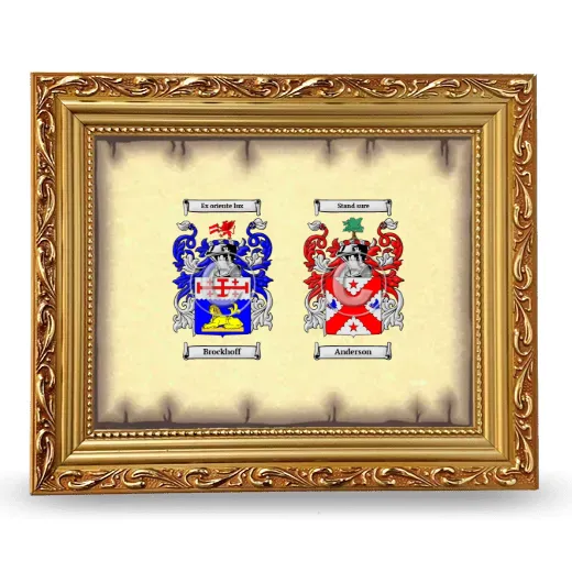 Anniversary Framed - Gold