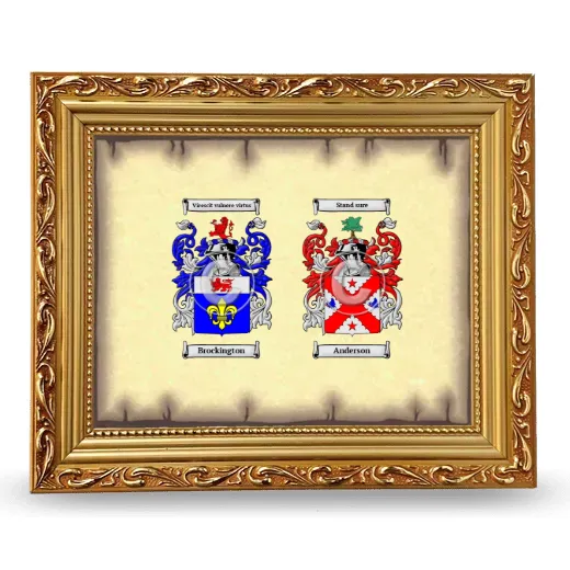 Anniversary Framed - Gold