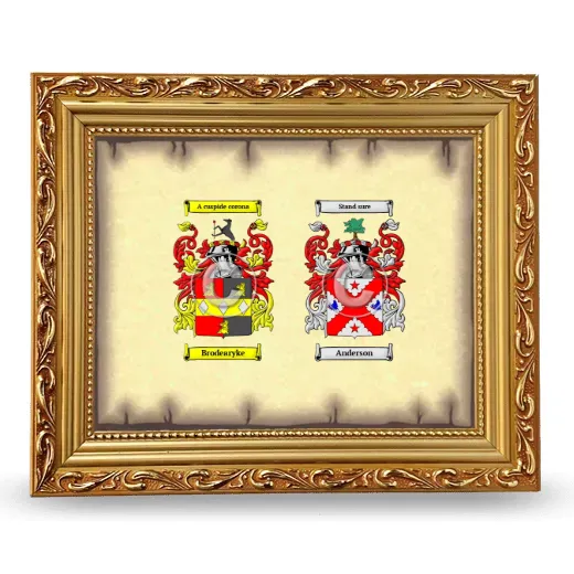 Anniversary Framed - Gold