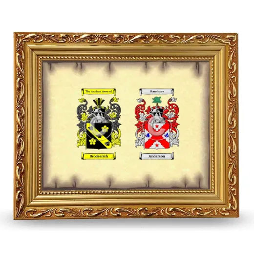 Anniversary Framed - Gold