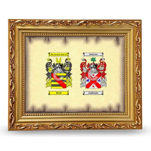 Anniversary Framed - Gold