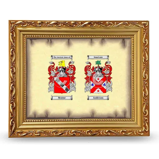Anniversary Framed - Gold