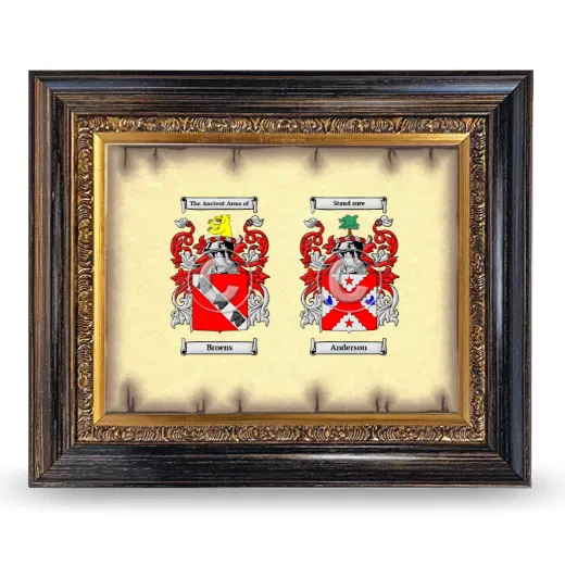 Anniversary Framed - Heirloom