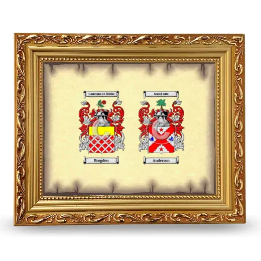 Anniversary Framed - Gold