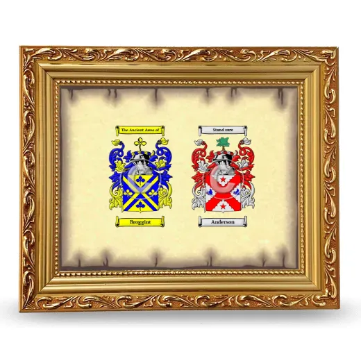 Anniversary Framed - Gold