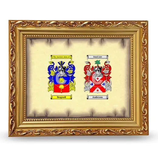 Anniversary Framed - Gold