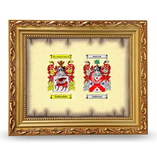 Anniversary Framed - Gold