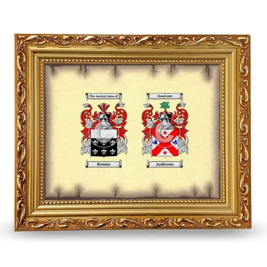 Anniversary Framed - Gold