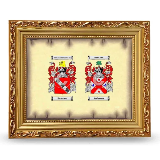 Anniversary Framed - Gold