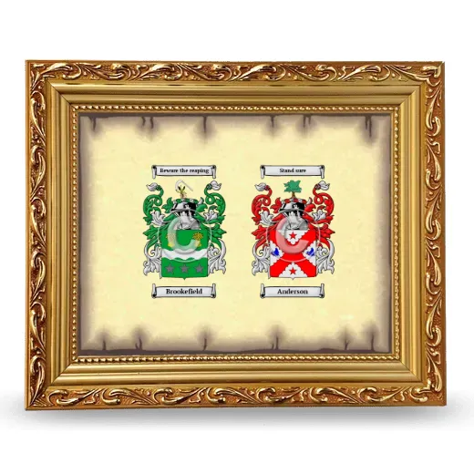 Anniversary Framed - Gold