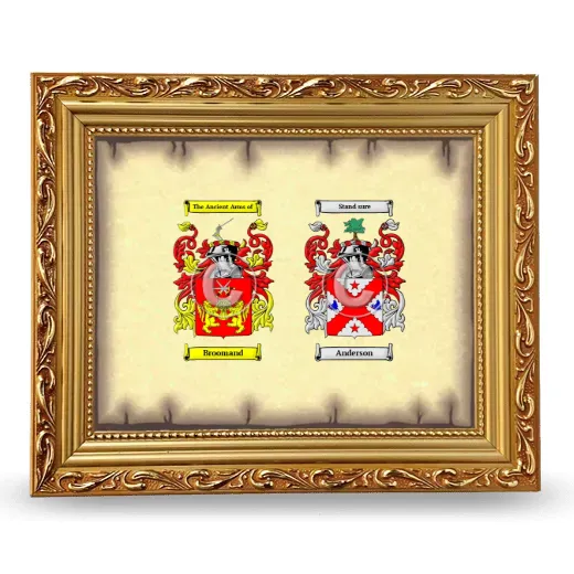 Anniversary Framed - Gold