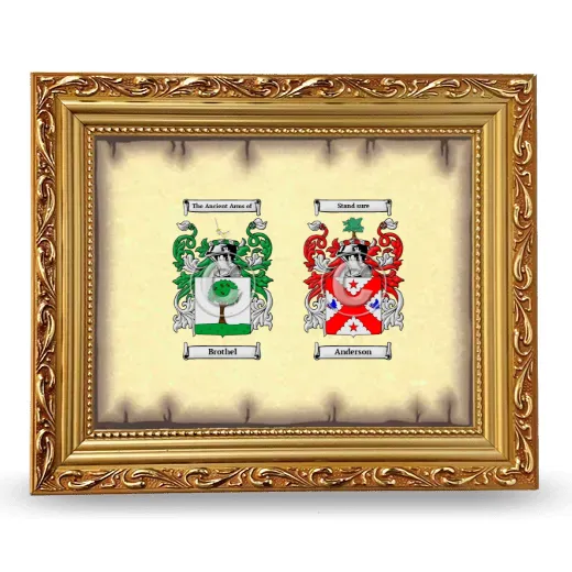 Anniversary Framed - Gold