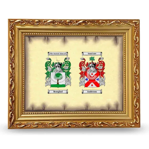 Anniversary Framed - Gold