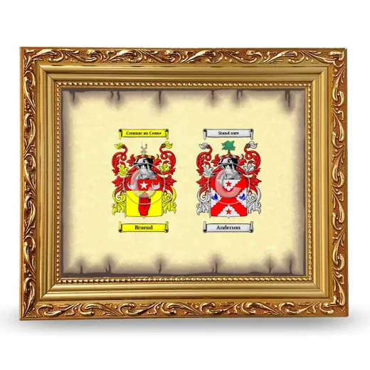 Anniversary Framed - Gold